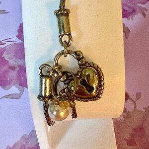 Silver Heart Charm Bracelet